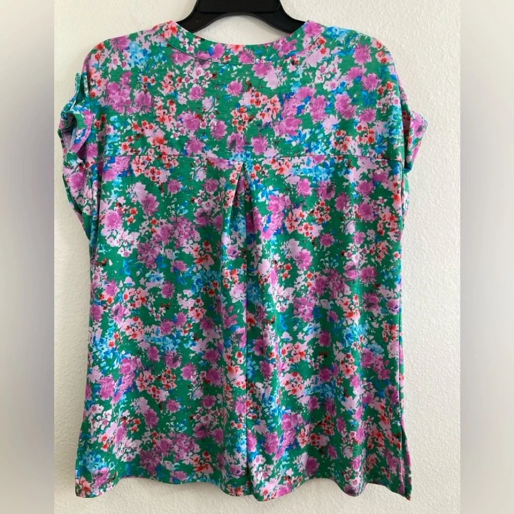 Dear Scarlett Lizzy Blouse in Floral Print Size M - Picture 9 of 9